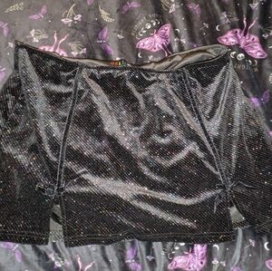 Delia's Glitter Mini Skort 2x